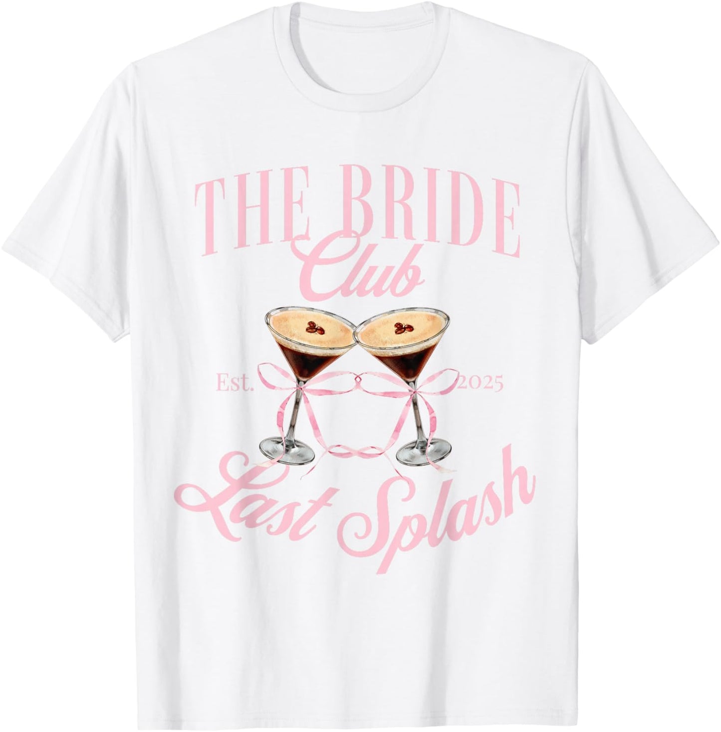 The Bach club 2025 Last Splash Bachelorette girls trip T-Shirt - T-Shirt | White