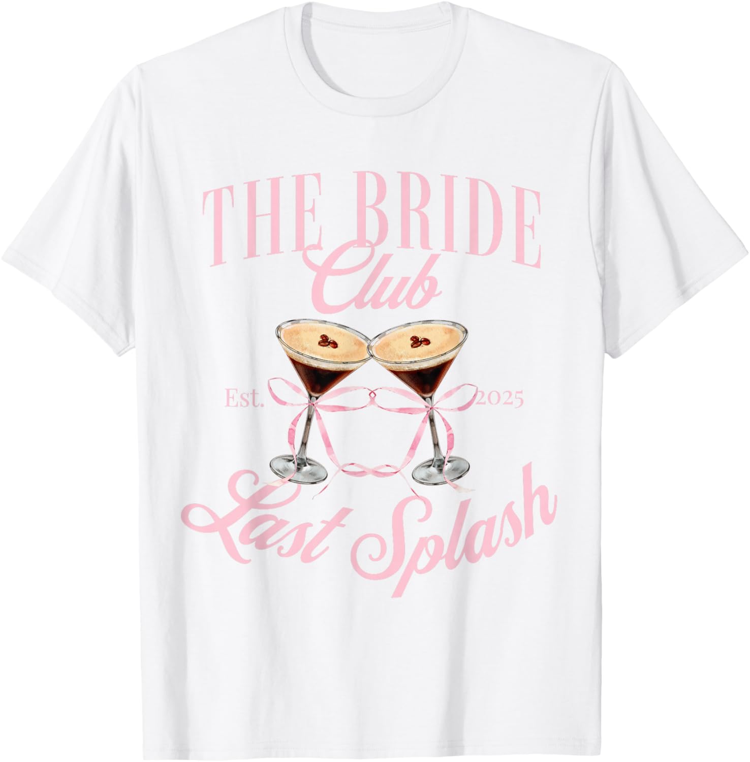 The Bach club 2025 Last Splash Bachelorette girls trip T-Shirt - T-Shirt | White