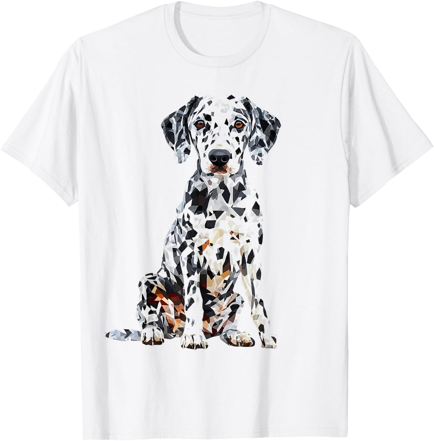 Dalmatian Dog Motif Pet Illustration Dalmatian Women Kids T-Shirt - T-Shirt | White
