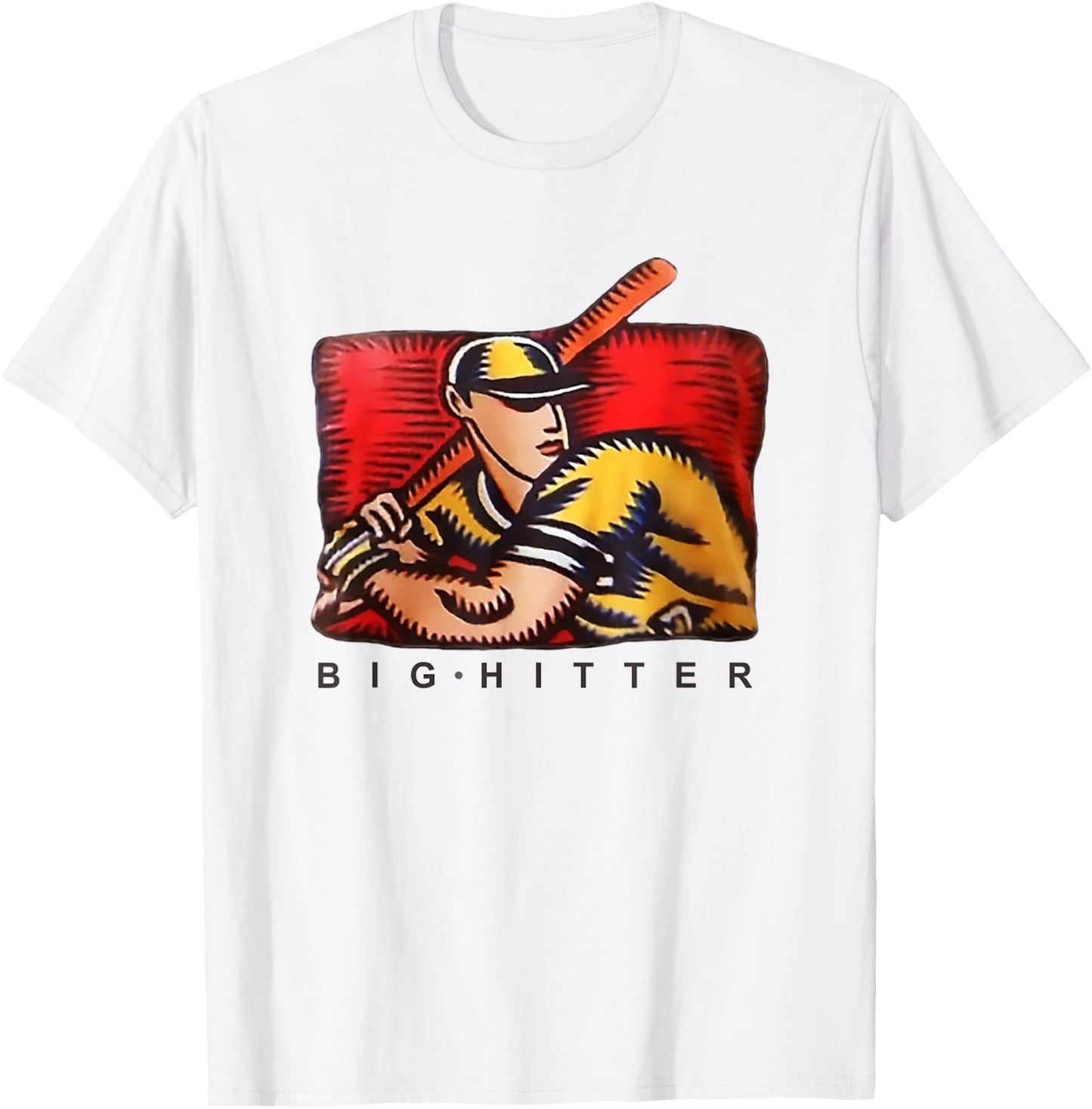 Big Hitter T-Shirt - T-Shirt | White