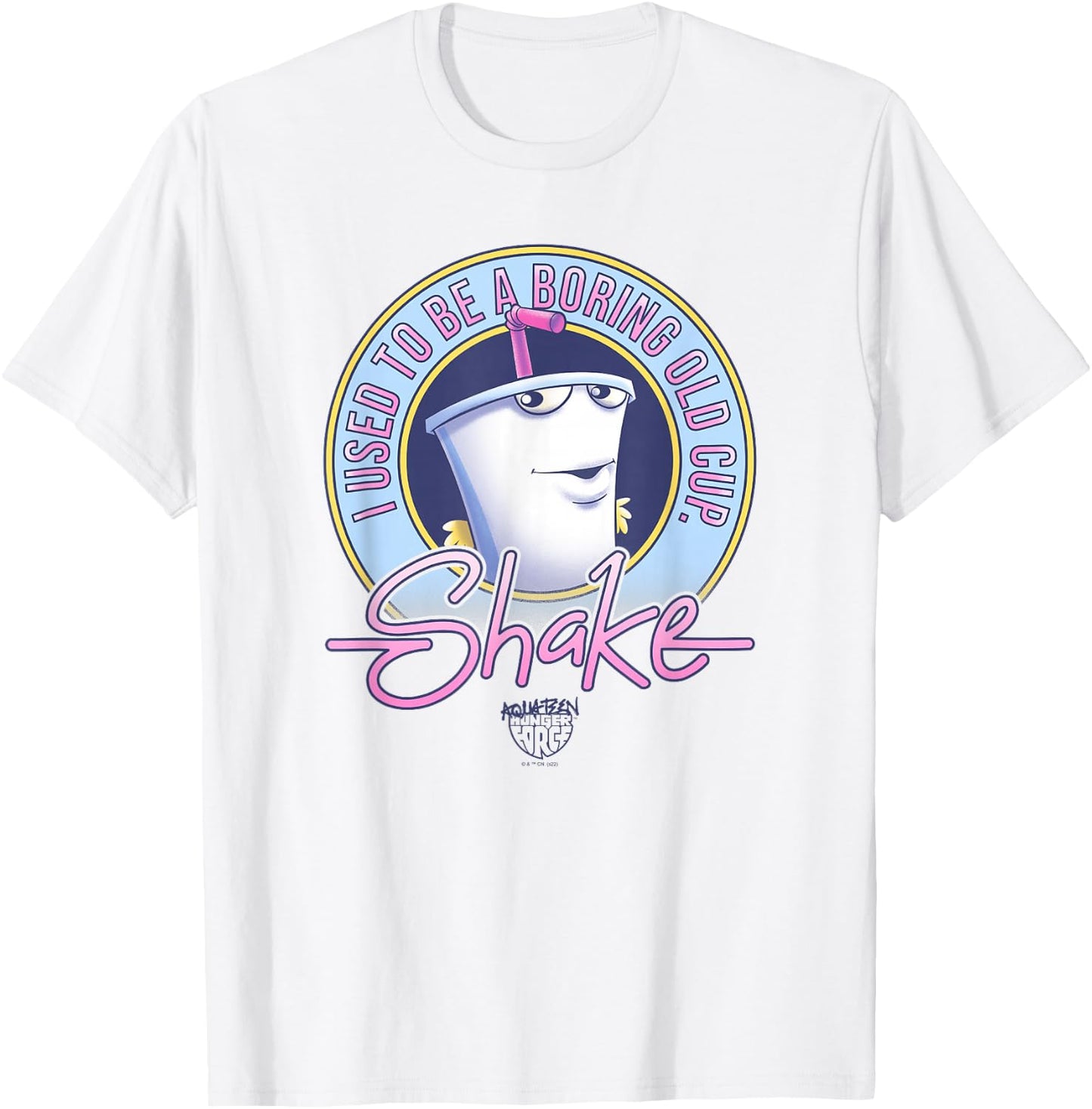 Aqua Teen Hunger Force Master Shake I Used to Be A Cup T-Shirt - T-Shirt | White