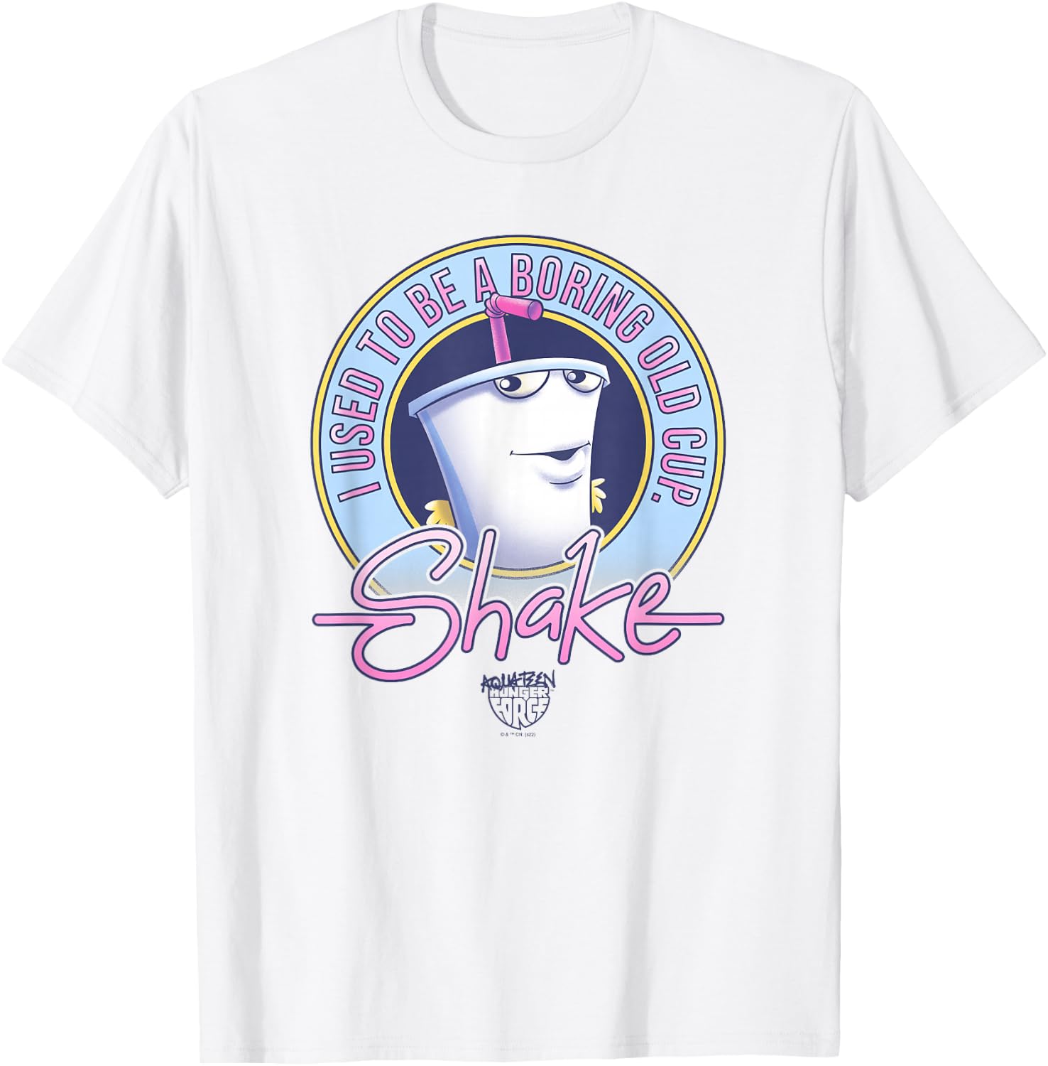 Aqua Teen Hunger Force Master Shake I Used to Be A Cup T-Shirt - T-Shirt | White