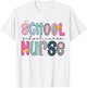 School Nurse Appreciation Day for Best Nurses Back to School T-Shirt - T-Shirt | White