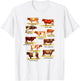Vintage Cow Breeds Retro Farmer Beef and Dairy Graphic T-Shirt - T-Shirt | White