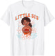 Disney Moana 2 Little Sis' Cute Simea Tropical Floral Logo T-Shirt - T-Shirt | White
