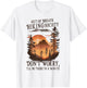 Out Of Breath Hiking Society Don't Worry I'll Be There Soon T-Shirt - T-Shirt | White