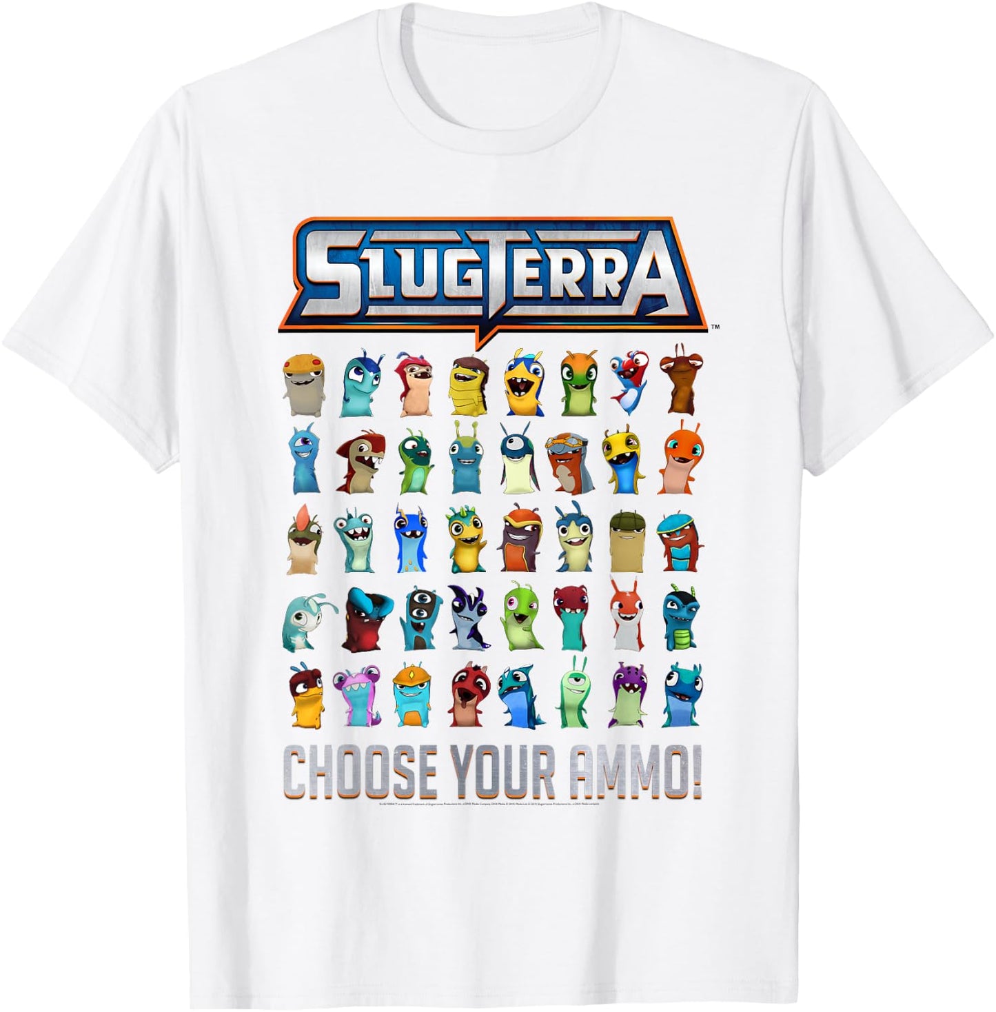 Slugterra - Choose Your Ammo T-Shirt - T-Shirt | White