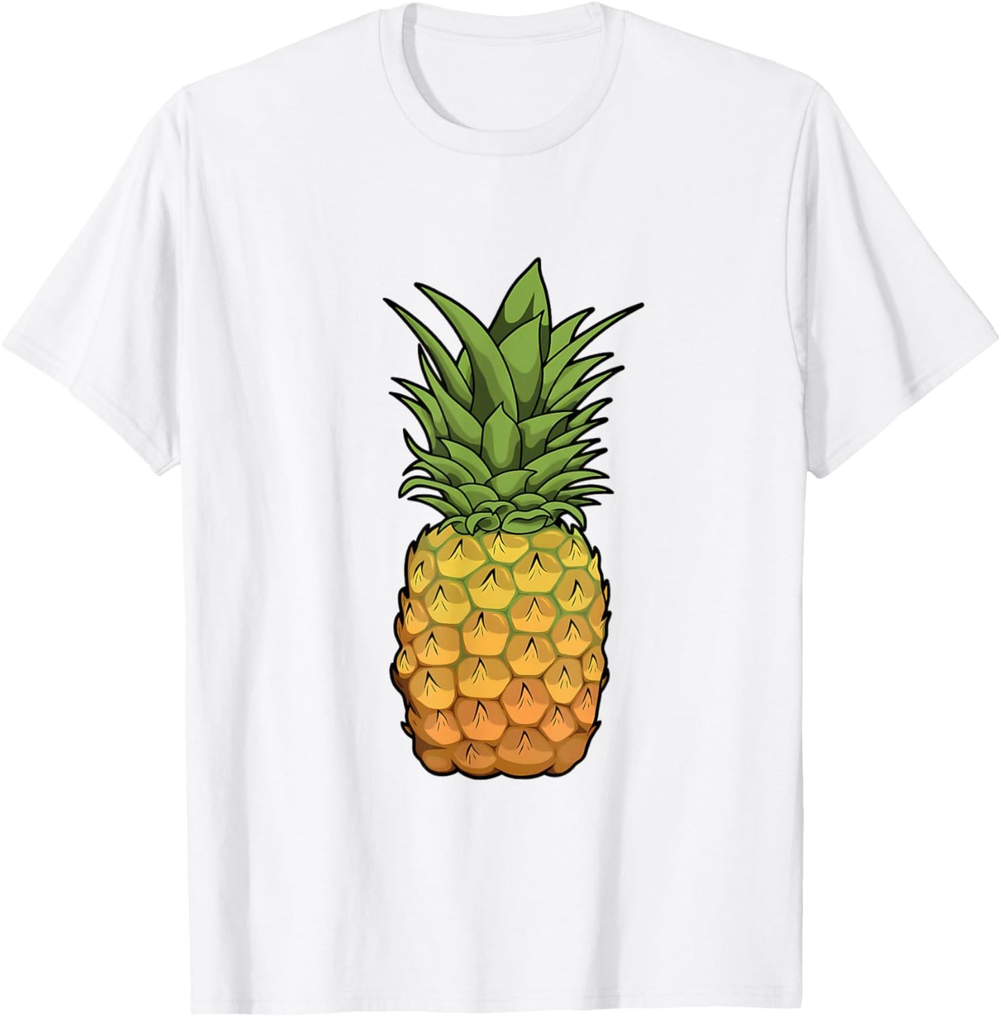 Pineapple for girls, pineapple for kids, pineapple for youth T-Shirt - T-Shirt | White
