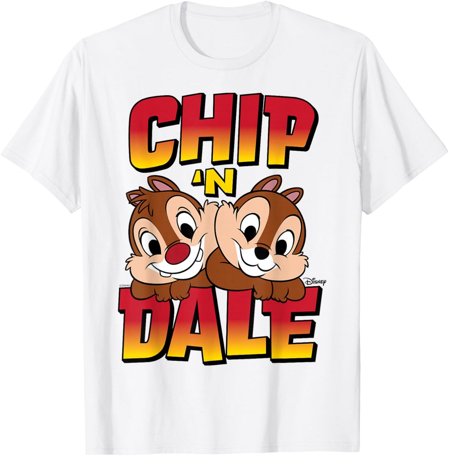 Chip 'N Dale Rescue Rangers T-Shirt - T-Shirt | White