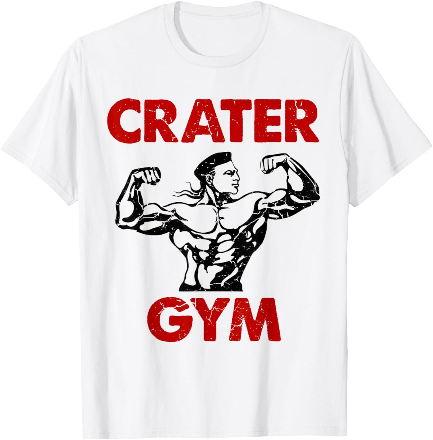 Crater Gym T-Shirt - T-Shirt | White