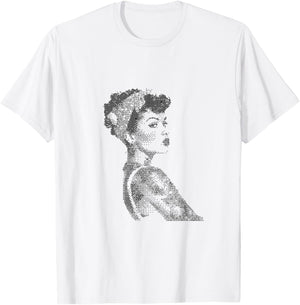 Retro Pin-Up Woman Glamour Art T-Shirt - T-Shirt | White