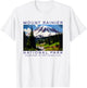 Mt. Rainier National Park Mountain Art Hiking Souvenir T-Shirt - T-Shirt | White