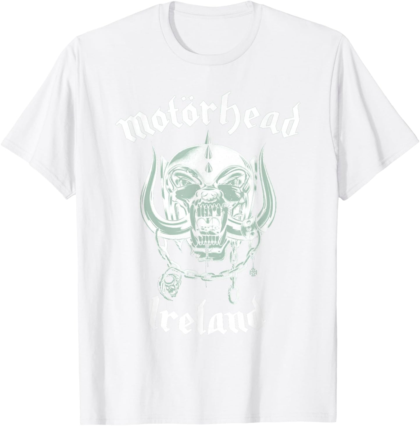 Motörhead – White Warpig Ireland T-Shirt - T-Shirt | White