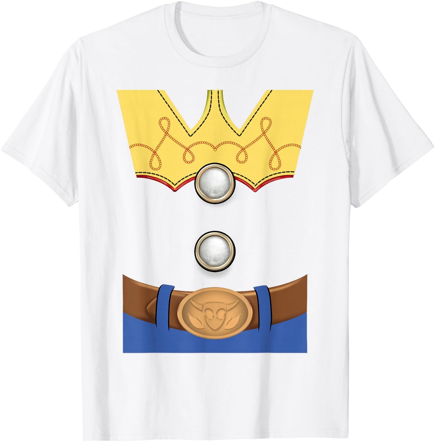 Disney Pixar Toy Story Jessie Costume Halloween T-Shirt - T-Shirt | White