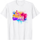 Colourful Hands Bura Na Mano Holi Shark T-Shirt - T-Shirt | White