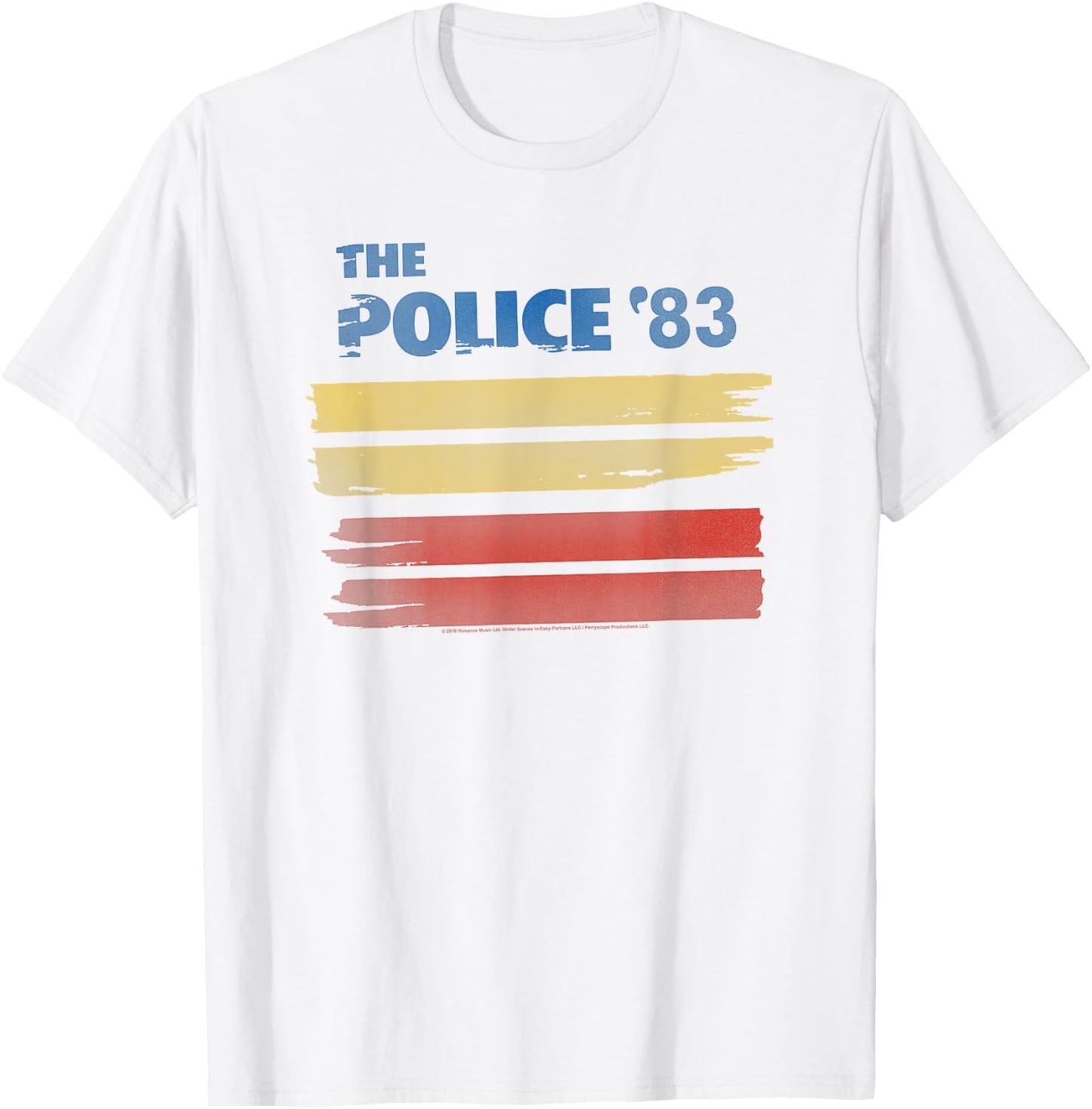 The Police 83 T-Shirt - T-Shirt | White