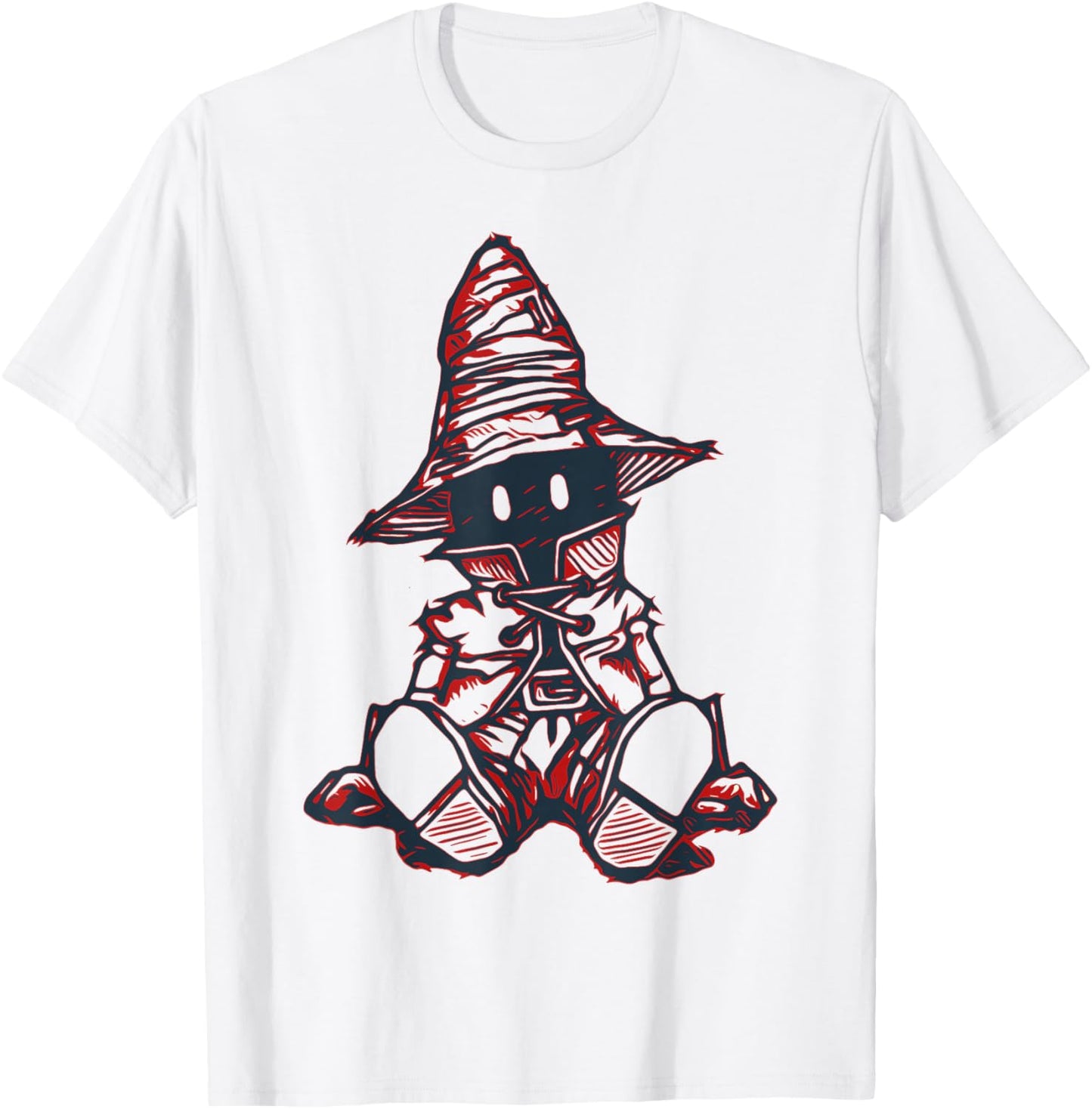Cute Mystic Mage Retro Gamer RPG T-Shirt - T-Shirt | White