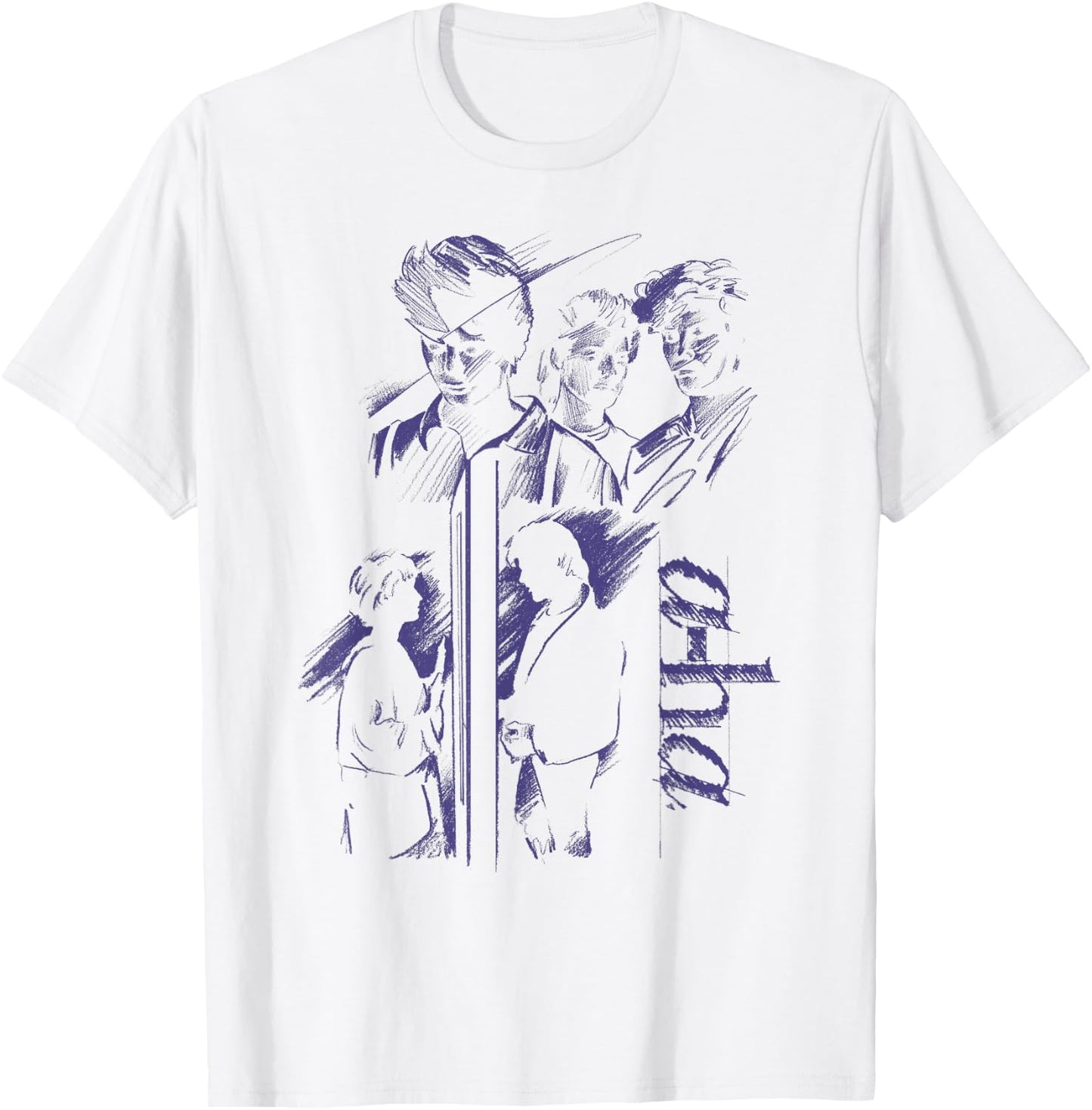A-Ha Take On Me Collage T-Shirt - T-Shirt | White