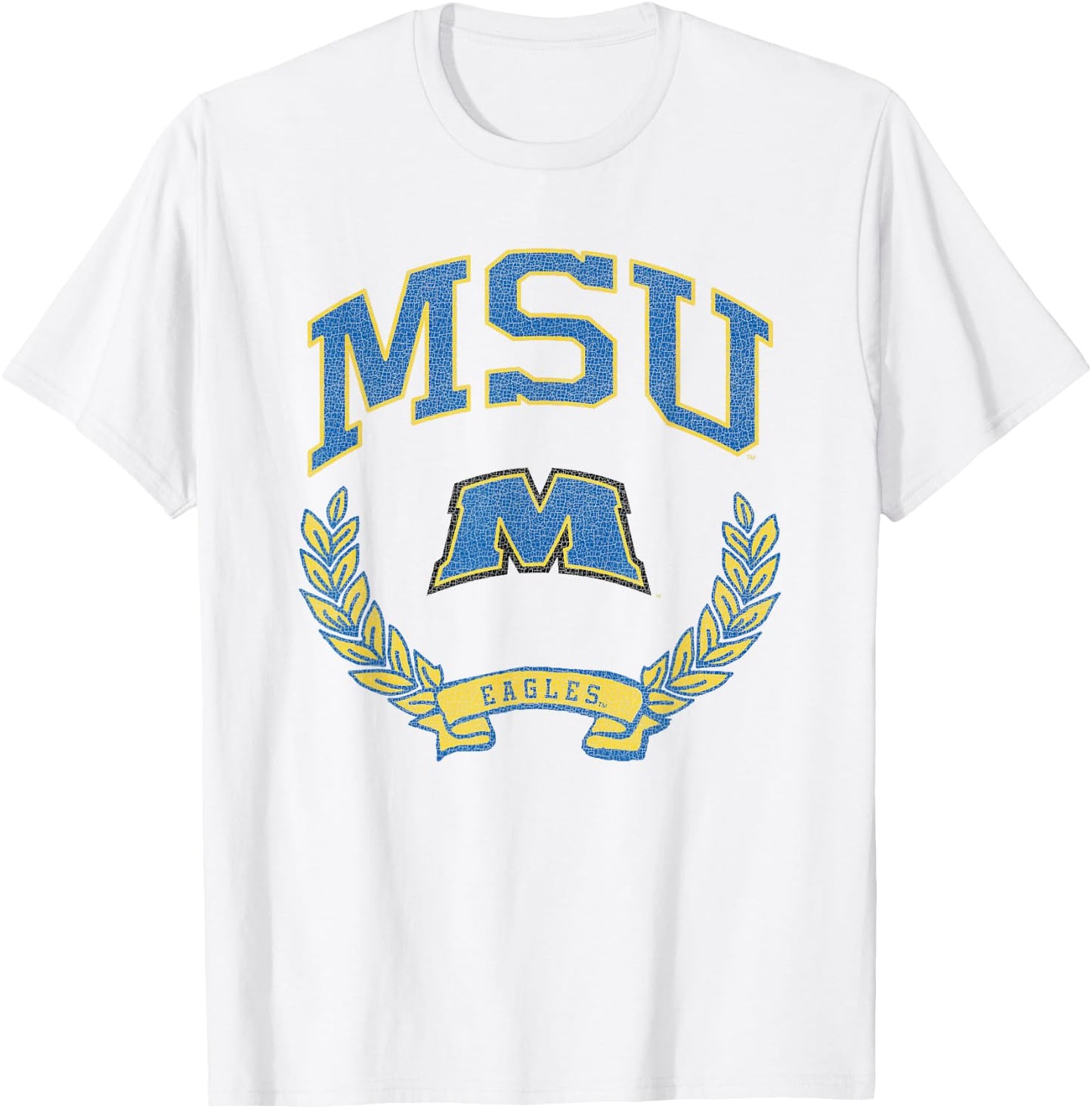 Morehead State Eagles Victory Vintage Officially Licensed T-Shirt - T-Shirt | White