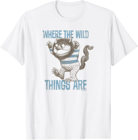 Where the Wild Things Are Wild Thing Vintage T-Shirt - T-Shirt | White