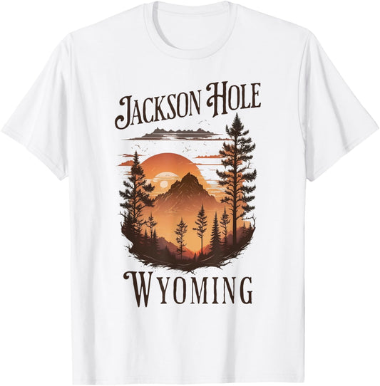 Jackson Hole T-Shirt - T-Shirt | White