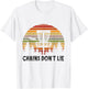 Disc Golf Retro Chains Don't Lie Frisbee Golf Frolf Flying T-Shirt - T-Shirt | White