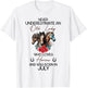 Never Underestimate An Old Lady Who Loves Horses July T-Shirt - T-Shirt | White