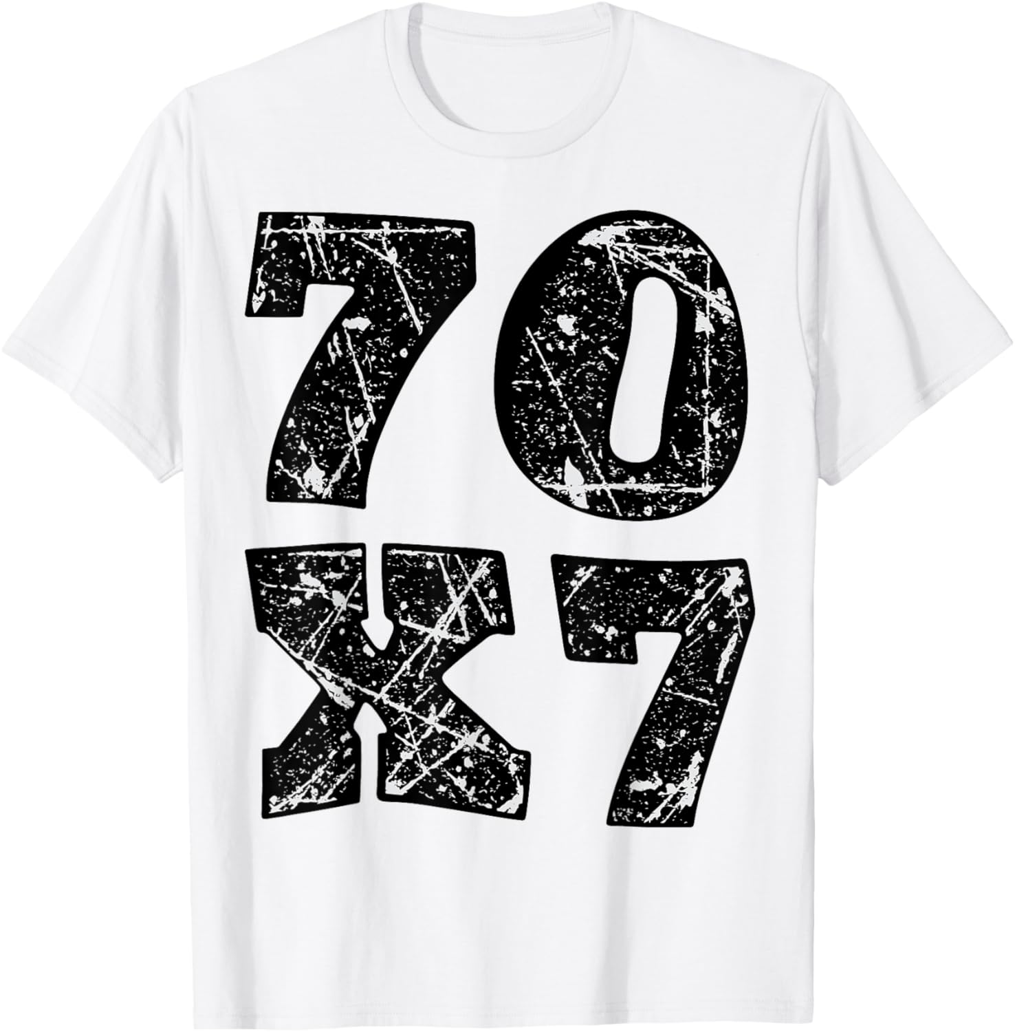 Forgive 70x7 Christian Design T-Shirt - T-Shirt | White