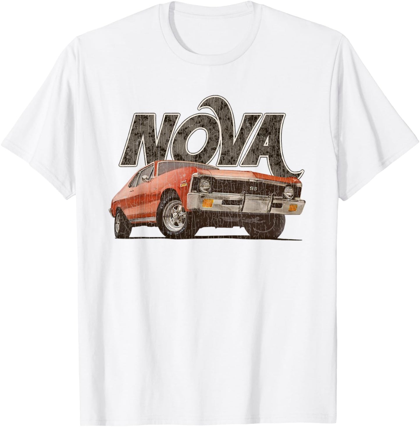 Vintage Chevys II Nova T-Shirt - T-Shirt | White