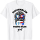 Half Guatemalan And Puerto Rican Rico Guatemala Flag Girl T-Shirt - T-Shirt | White