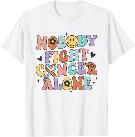 Oncology Nurse Graduation Groovy Boho Retro Onc RN T-Shirt - T-Shirt | White
