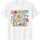 Oncology Nurse Graduation Groovy Boho Retro Onc RN T-Shirt - T-Shirt | White