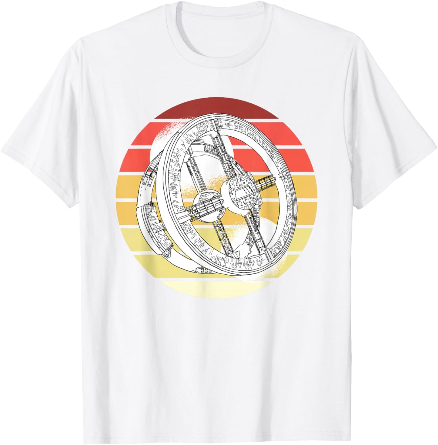 International Space Station aerospace engineer T-Shirt - T-Shirt | White