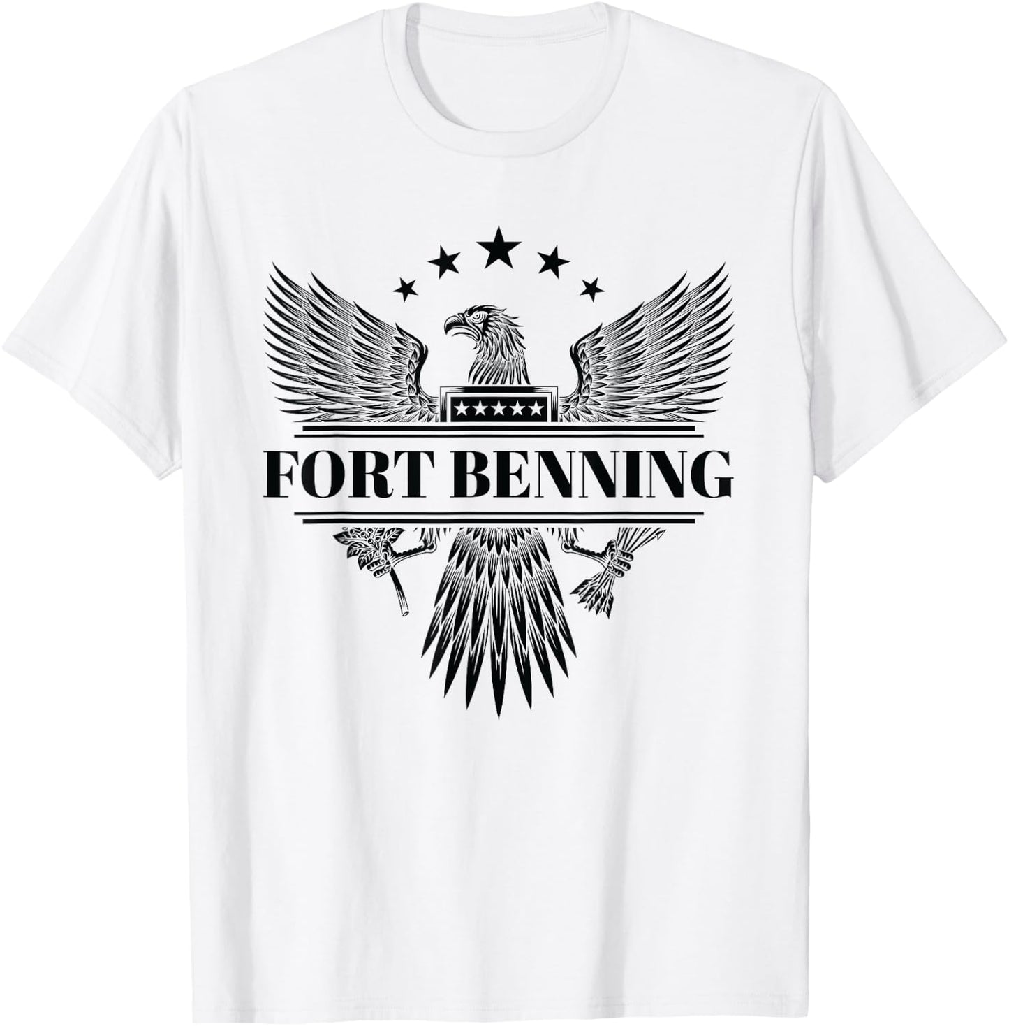 Fort Benning Shirt Columbus Georgia T-Shirt - T-Shirt | White