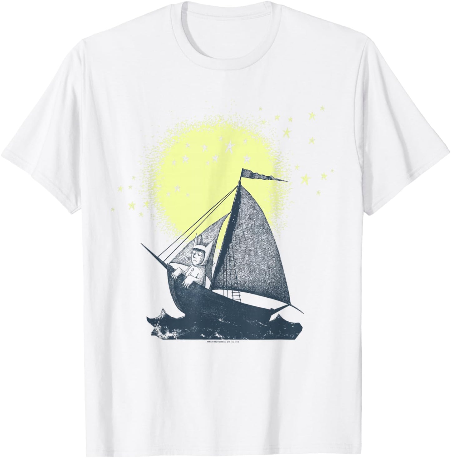 Where the Wild Things Are Sail T-Shirt - T-Shirt | White