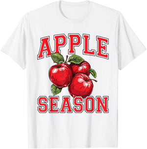 Apple Picking Season Farm Fresh Farmer Apple Orchard Harvest T-Shirt - T-Shirt | White