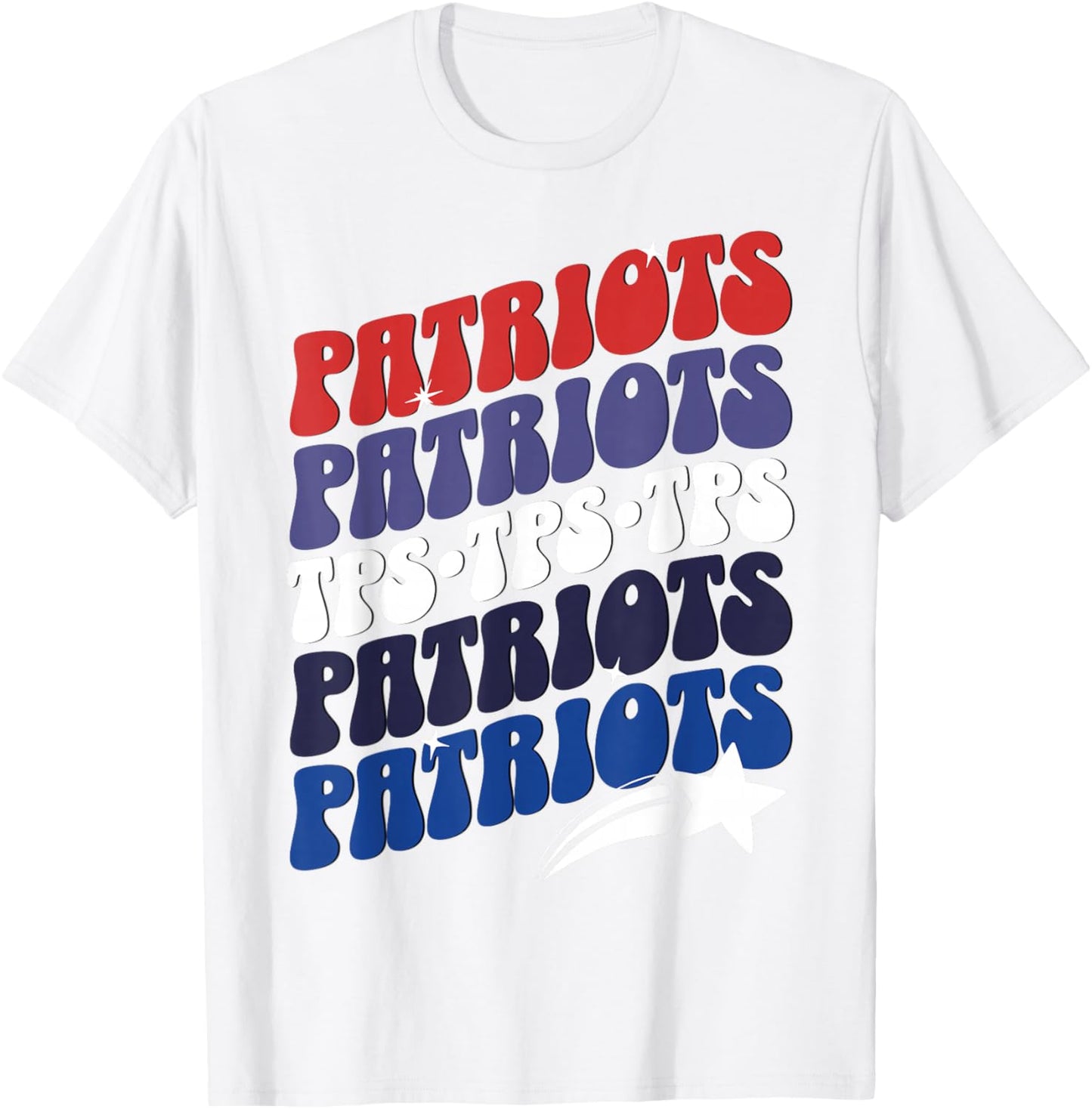Temecula Preparatory School TPS Patriots Spirit Day T-Shirt - T-Shirt | White