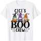 Gnome Cici's Boo Crew , Shirt for Grandma Mom T-Shirt - T-Shirt | White