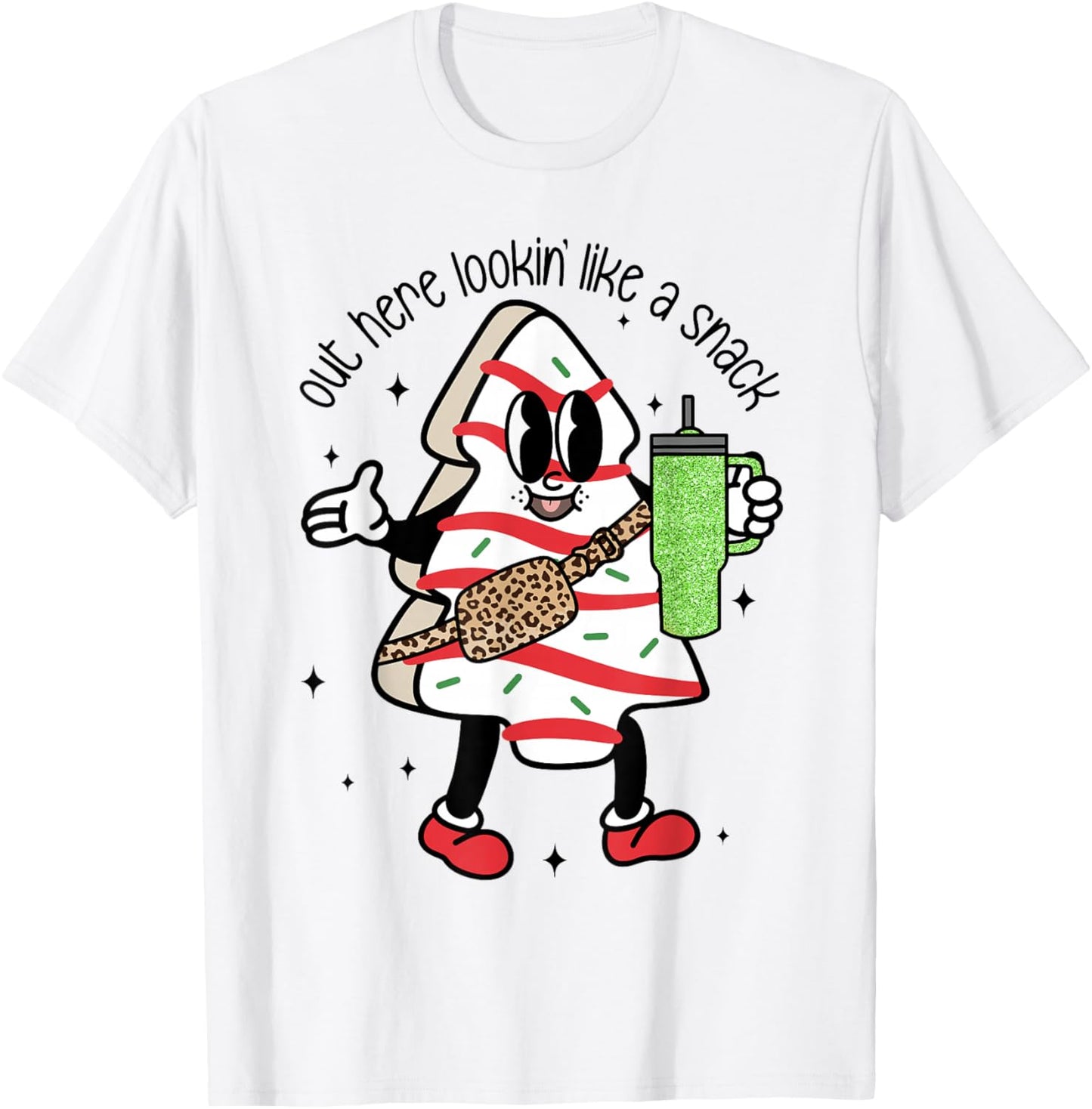 Out Here Lookin Like A Snack Women T-Shirt - T-Shirt | White