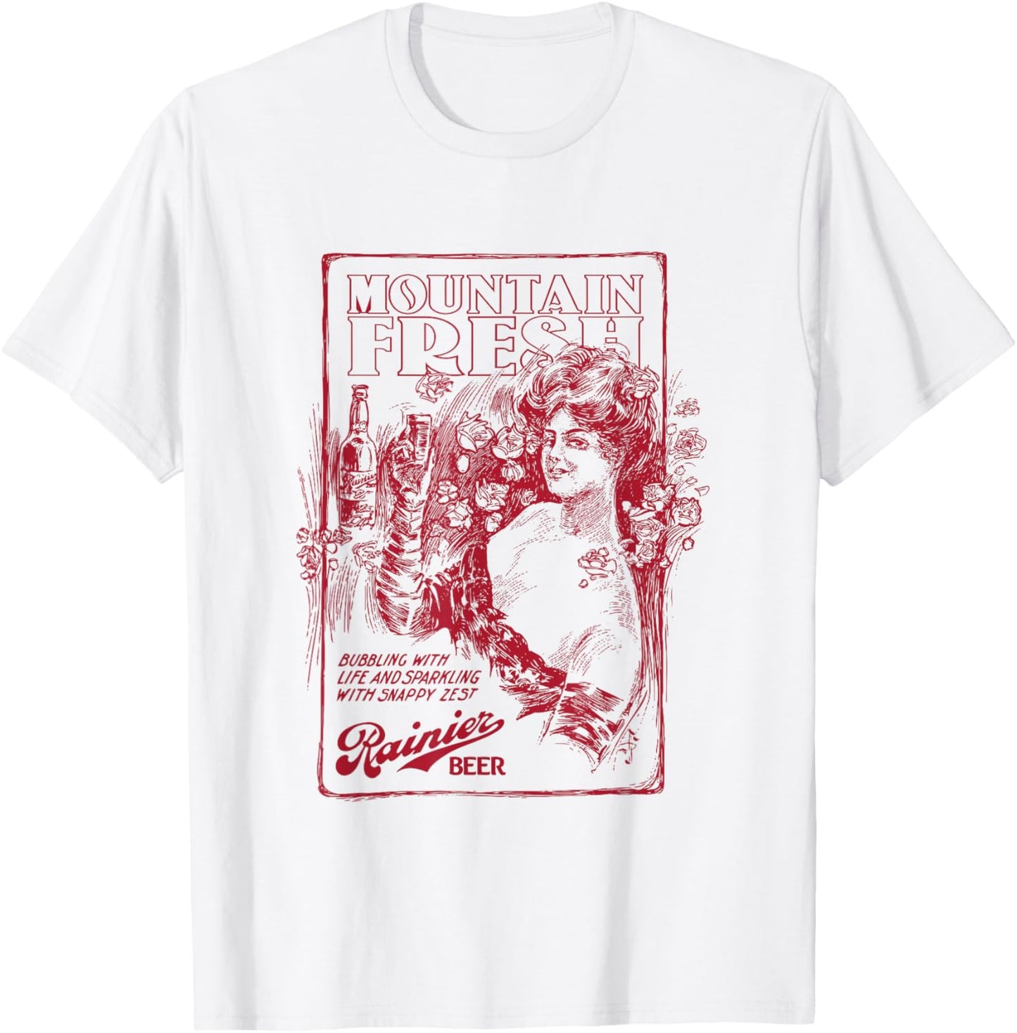 Rainier Style - Mountain Fresh T-Shirt - T-Shirt | White