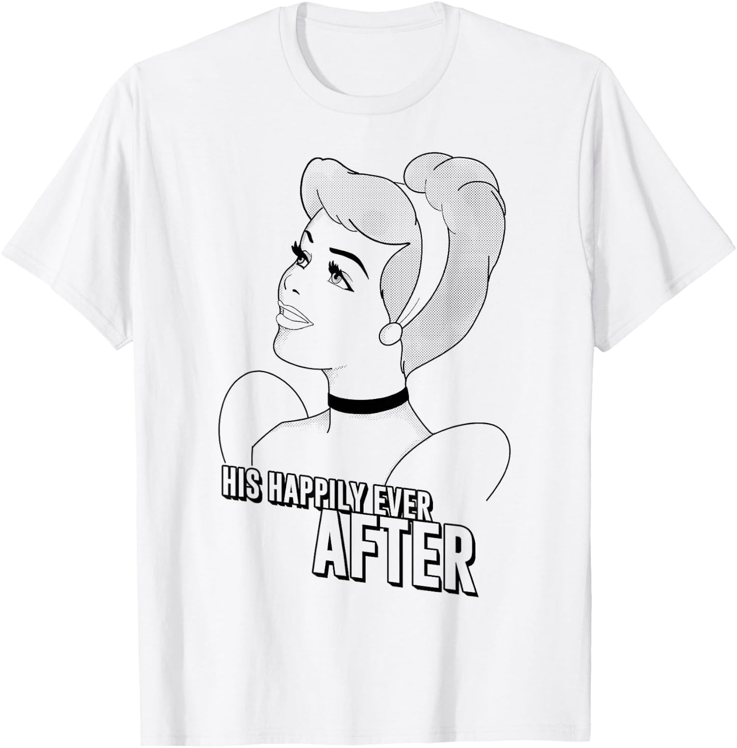 Disney Cinderella His Happily Ever After Graphic T-Shirt - T-Shirt | White