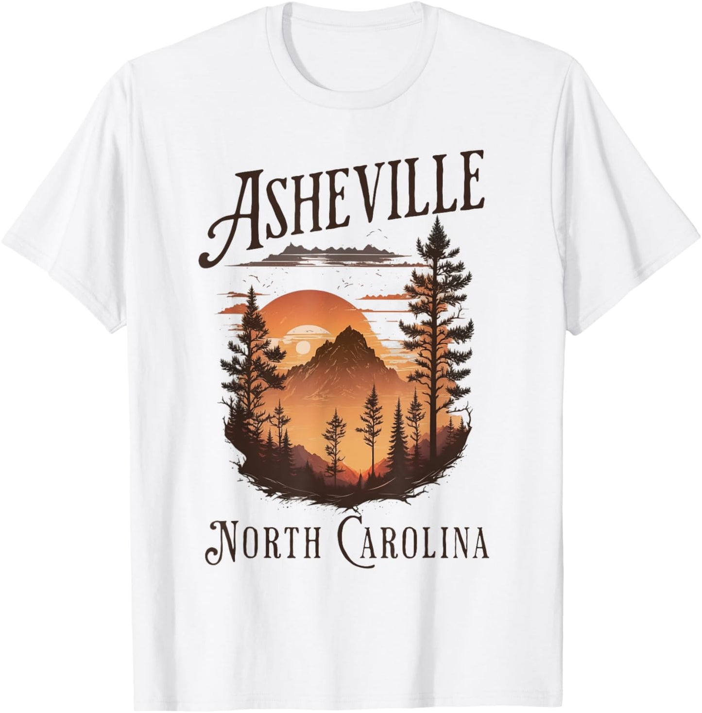 Asheville T-Shirt - T-Shirt | White