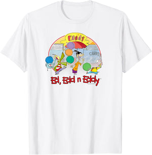Ed, Edd n Eddy Candy Jawbreakers T-Shirt - T-Shirt | White