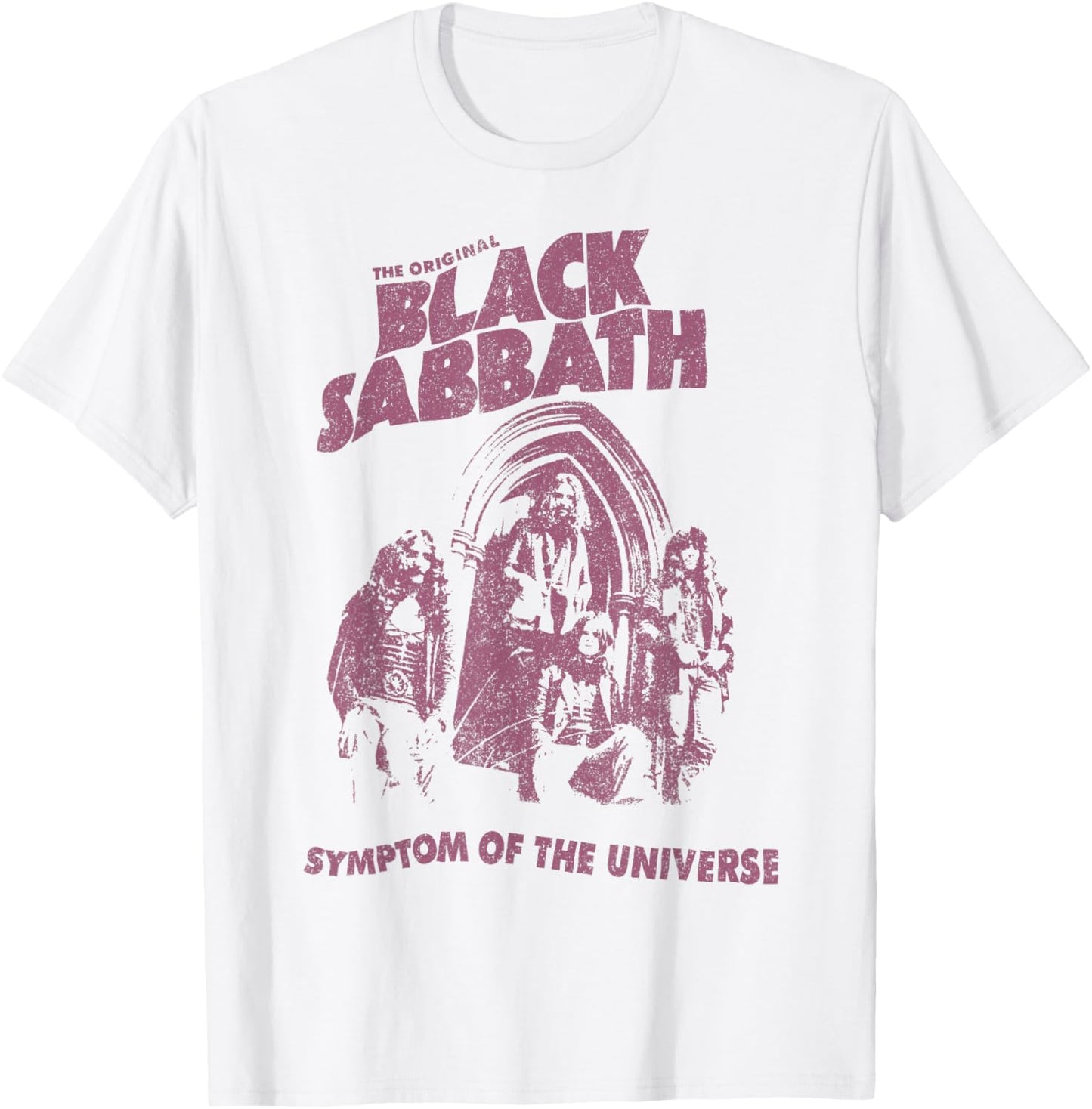 Official Black Sabbath Universe T-Shirt - T-Shirt | White