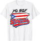 Yo Soy Boricua Puerto Rico Flag Puerto Rican Women Hispanic T-Shirt - T-Shirt | White