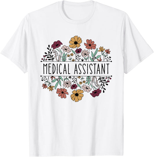 Medical Assistant Nurse Life Doctor Assistant Student T-Shirt - T-Shirt | White