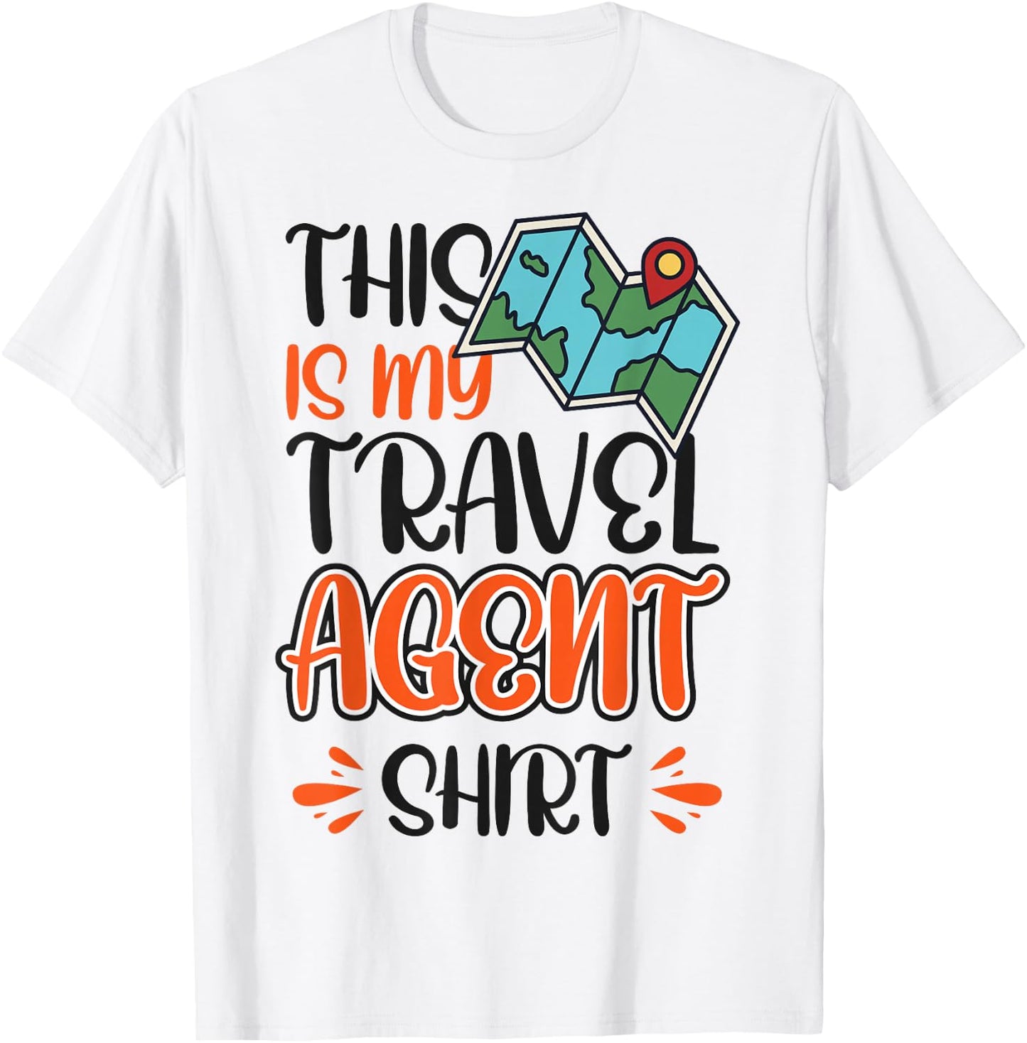 This Is My Travel Agent Shirt T-Shirt - T-Shirt | White