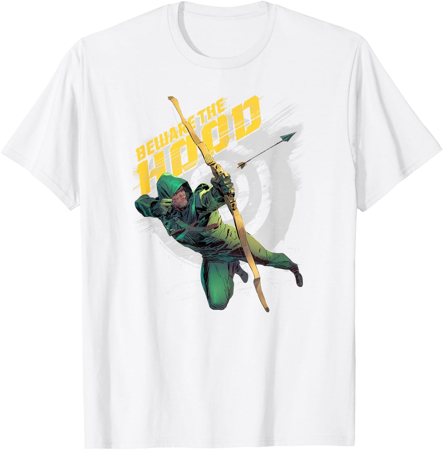 Arrow TV Series Beware T-Shirt - T-Shirt | White