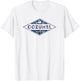 Cozumel Mexico Throwback Badge Cruise Souvenir T-Shirt - T-Shirt | White