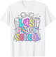 Happy Last Day of School Graduation Girls Teacher Coquette T-Shirt - T-Shirt | White